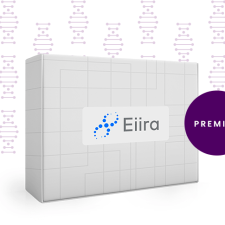 Eiira Premium Genetic Test Kit for hereditary cancer assessment
