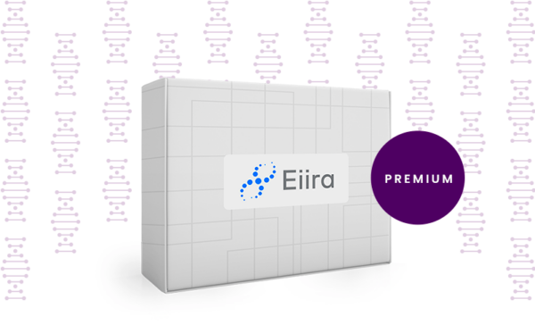 Eiira Premium Genetic Test Kit for hereditary cancer assessment